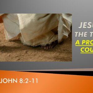 5-28-23 John 8:2-11 “Jesus in the Temple: A Profile in Courage” guest speaker Wes Glasgow