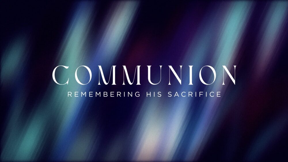 9-1-24 Communion and Sharing of Scripture that encourages us to draw near to God