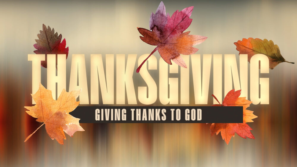 11-24-24 Thanksgiving / Praise Service with congregational sharing